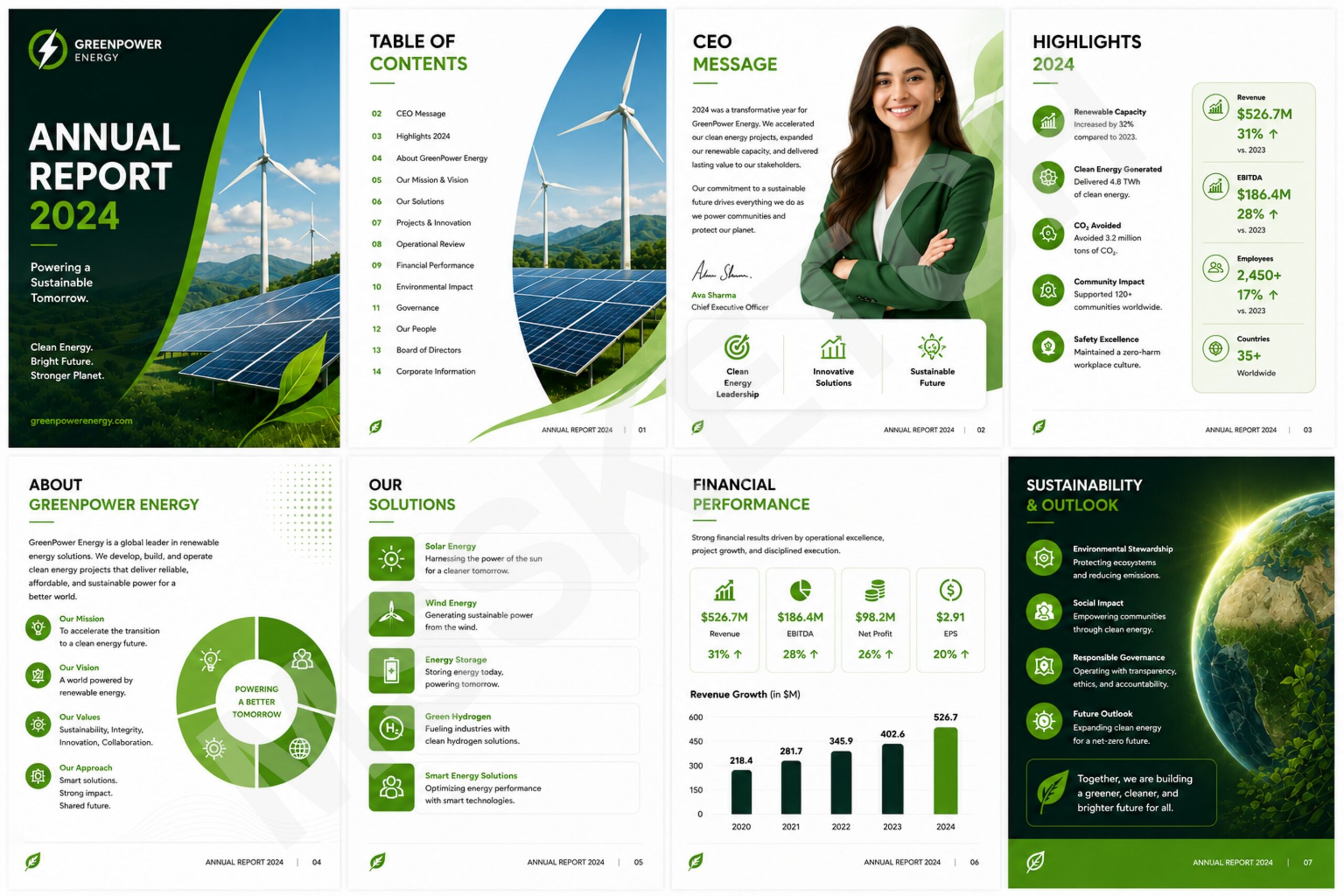 ANNUAL REPORT TEMPLATE 6