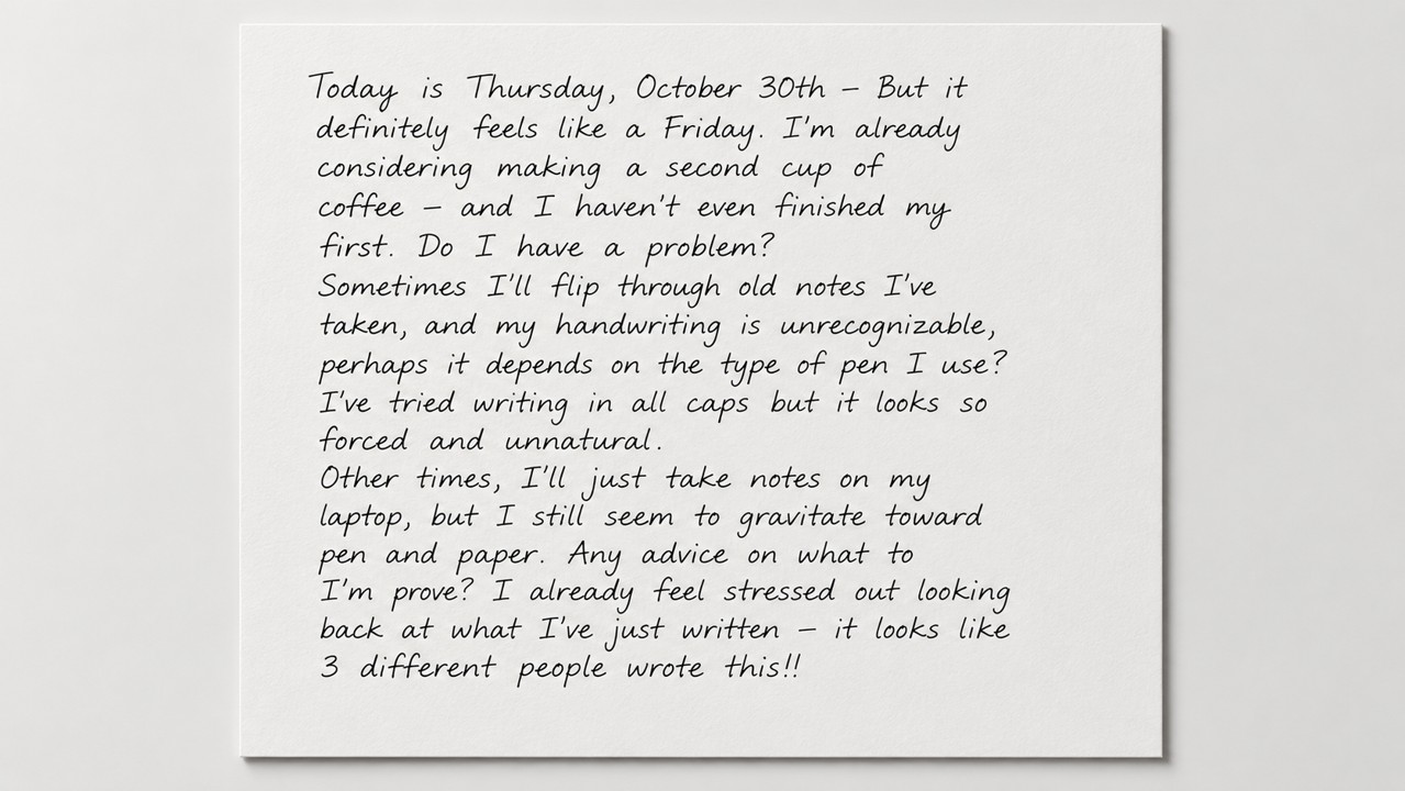 Handwrittennote